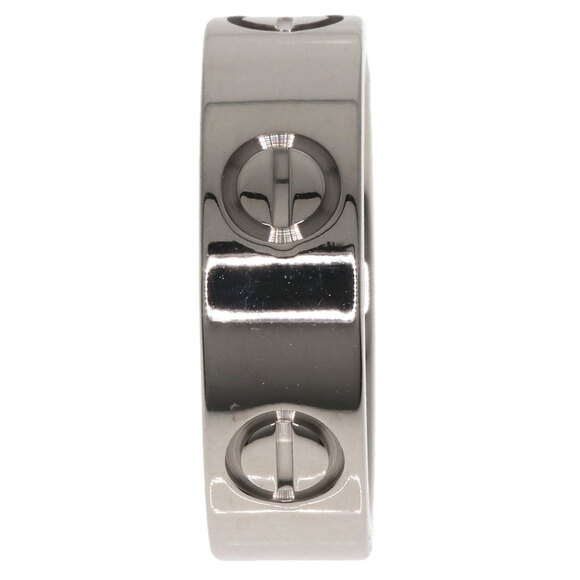 CARTIER 18k Silver Love Ring #49 - Picture 3 of 7